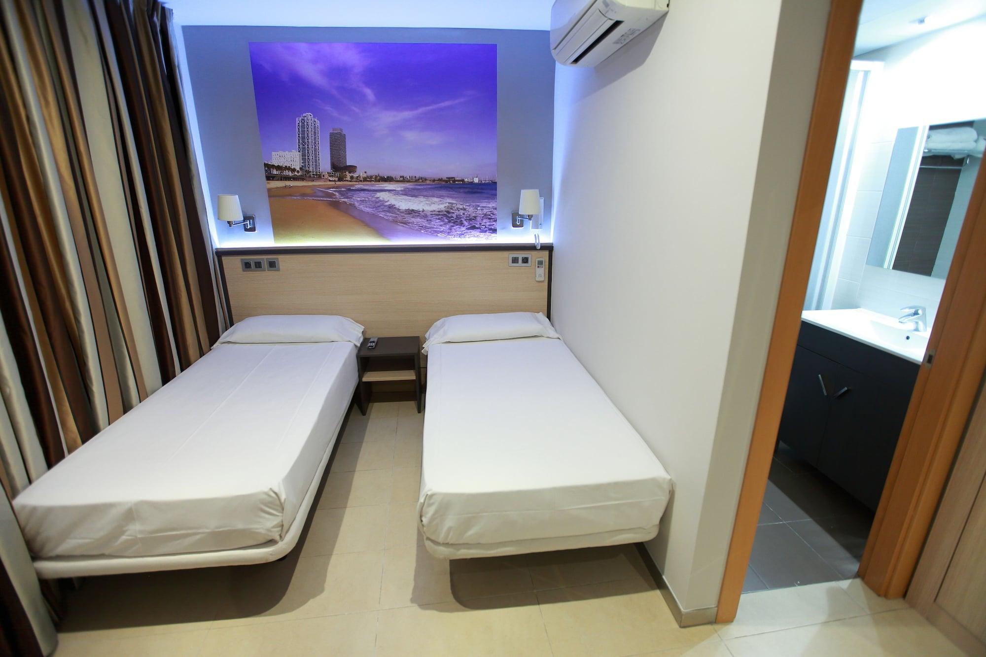 Hostal Las Flores Ramblas Barcelona Luaran gambar